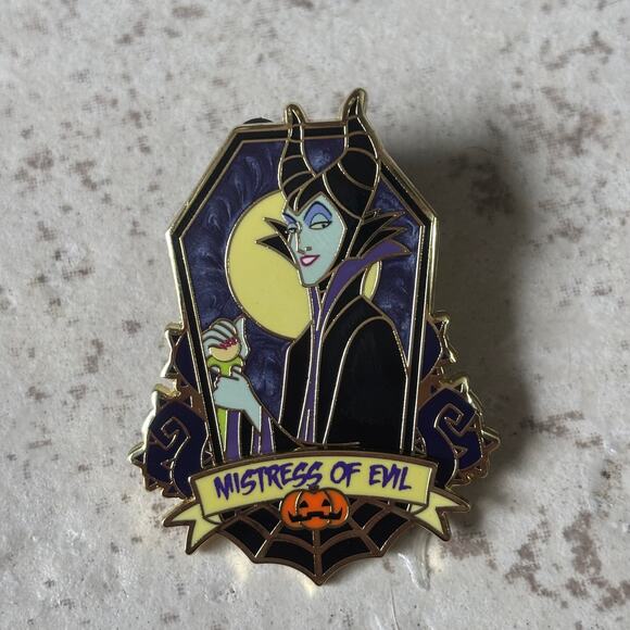Disney Villains Mysterious Monuments Maleficent Pin Completer/Chaser LE 2000,New Products : American Fashion Style Bags On Sale